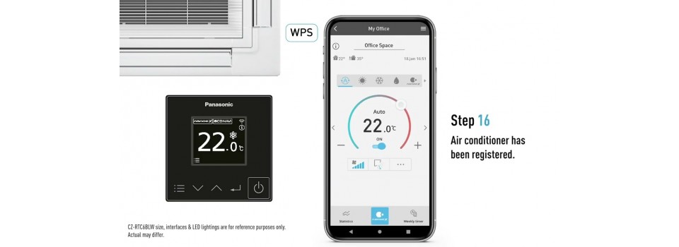 Пульт управления Panasonic CZ-RTC6BLW